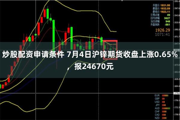 炒股配资申请条件 7月4日沪锌期货收盘上涨0.65%，报24670元